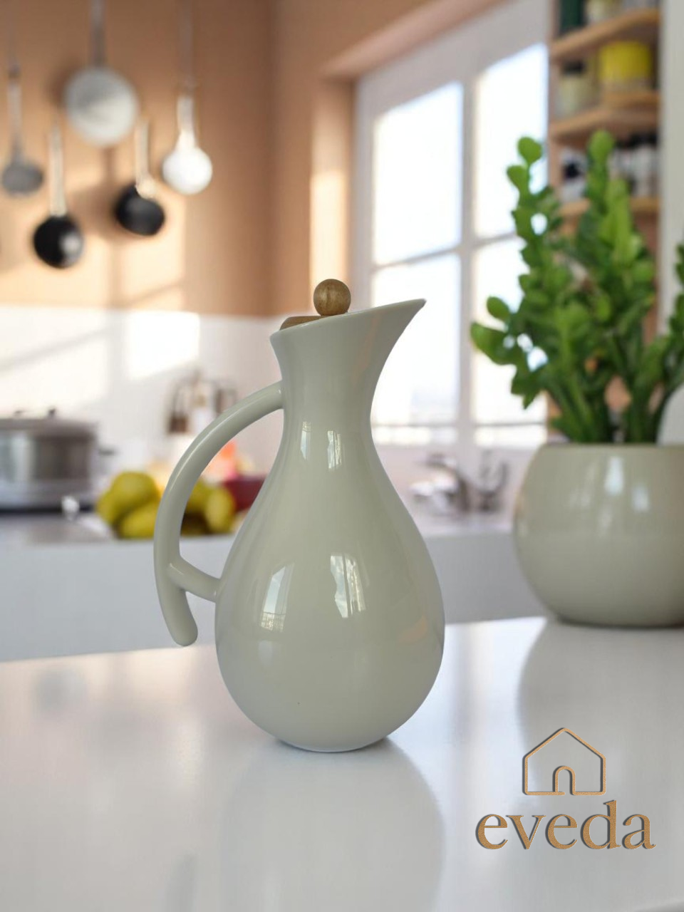Eveda Porselen Yağdanlık 1700ML
