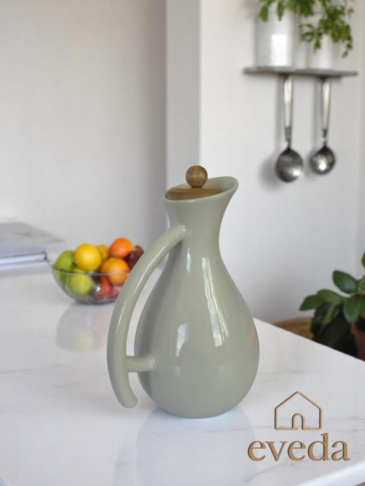 Eveda Porselen Yağdanlık 1700ML