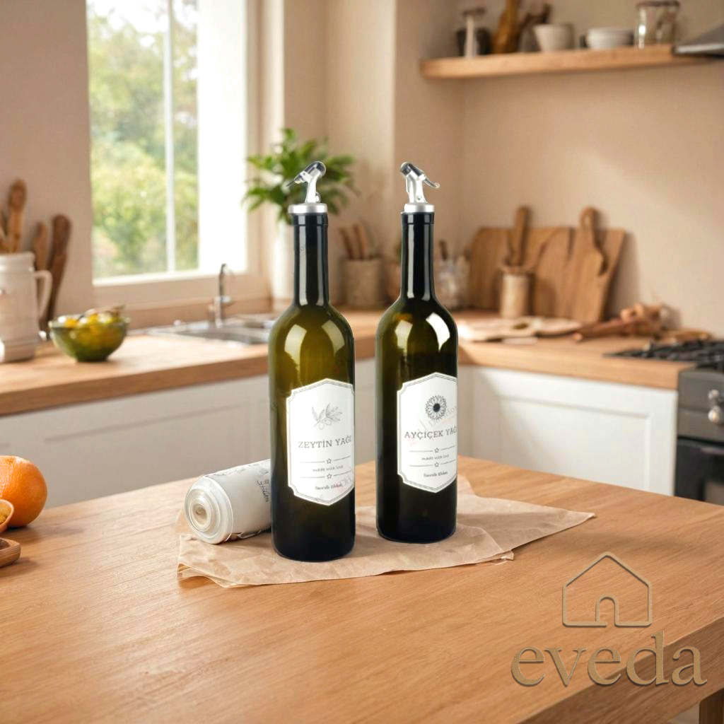 EVEDA İkili Yağdanlık Seti – 750 ml