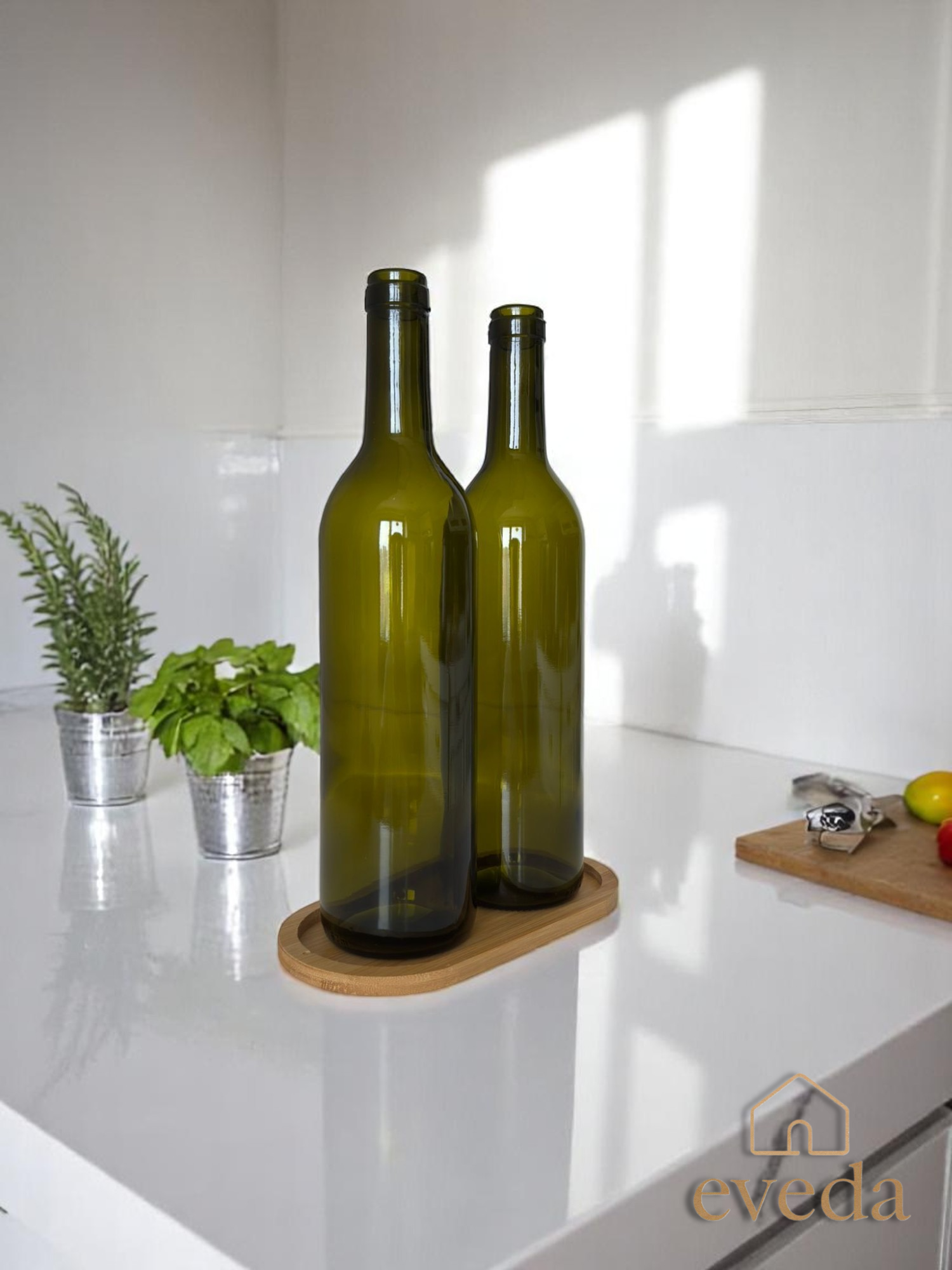 EVEDA İkili Yağdanlık Seti – 750 ml