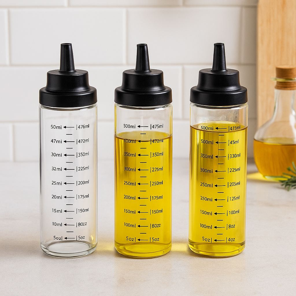 Eveda Üçlü Yağdanlık 500 ML